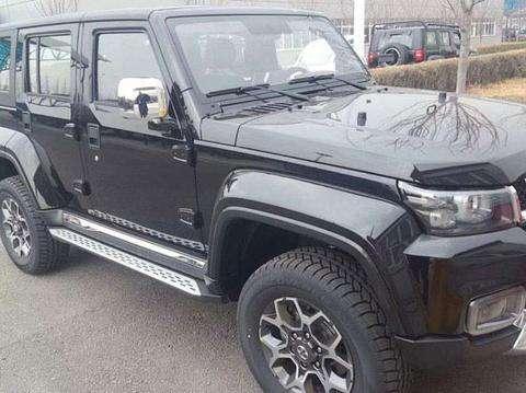 新款北汽BJ40L到店, 外观霸气内饰奢华, 这颜值还买什么牧马人