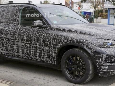 大两号宝马X1 宝马全新X5低伪装照曝光