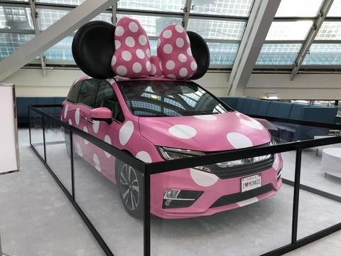 2017洛杉矶车展：奥德赛米妮特别版实车亮相