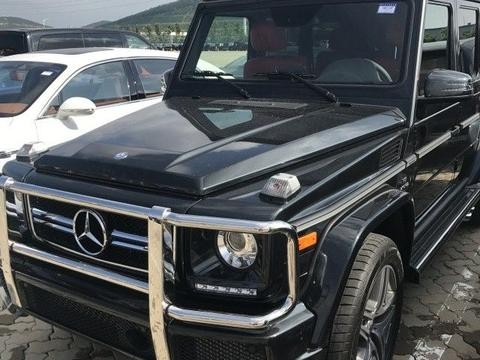 17款奔驰G63AMG全地形越野车三把差速锁平行进口没有消费税