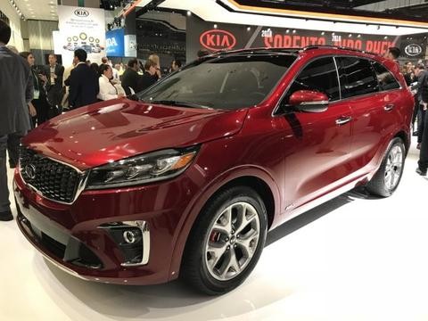 2017洛杉矶车展：起亚美版新款索兰托