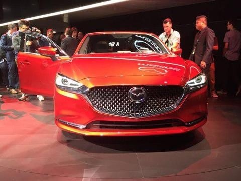 新款马自达6霸气亮相洛杉矶车展，外观帅到炸，搭2.5T，撞脸名爵