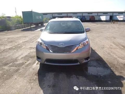 平行进口17款加版丰田塞纳两驱四驱现车实拍配置图片