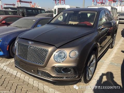 平行进口2018款宾利添越6.0TW12欧版最豪SUV王者座驾