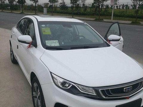 全国首提18款帝豪GL, 换装1.4T发动机, 轿跑式造型只卖7万多