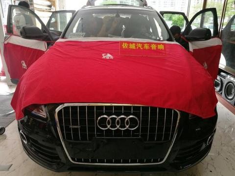 惠州佐成汽车行车记录仪改装 奥迪Q5改装仙人指路X93 防微杜渐