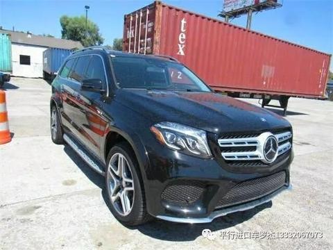 平行进口搭配4.7TV8动力17款加版奔驰GLS550美版最新配置