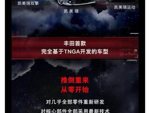 让你看个够！国产第八代凯美瑞揭开面纱！