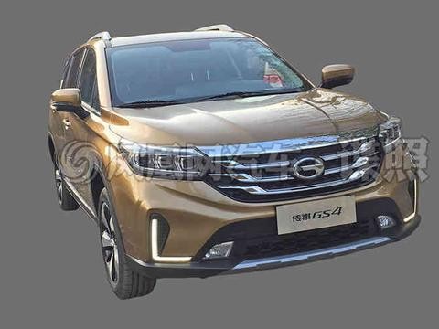 曝新款传祺GS4无伪谍照 或年底正式亮相