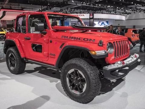 JEEP全新牧马人：硬汉还是那个硬汉，但多了两块屏幕|洛杉矶车展