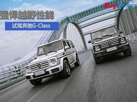 强悍越野性能 试驾奔驰G-Class