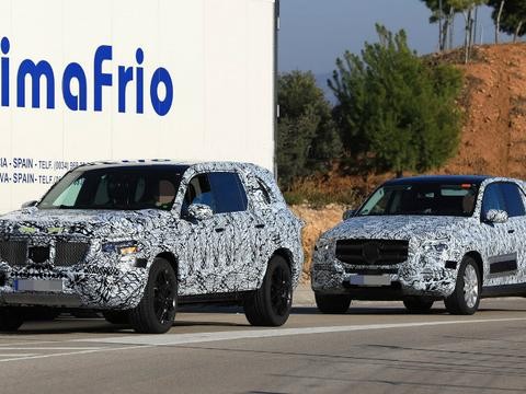 越来越丑？下一代GLE/GLS海外谍照双双曝光