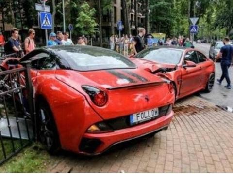 宝马女司机撞法拉利男车主，两人却因此结缘！