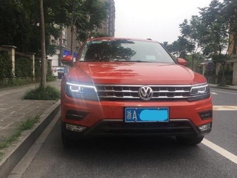 花38万买二手途观，车主用它来送茶叶，空间让人满意！