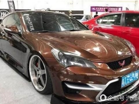 五菱还有卖跑车的？原来是五菱现代的混搭版，看上去真霸气！