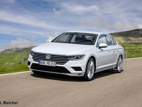 全新Passat假想图曝光 造型酷似Arteon/2018年发布