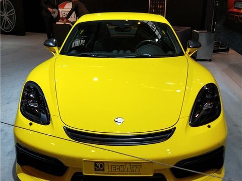 718Cayman S TechArt套件埃森展首发
