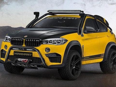 改装一台宝马X6，让越野风格更加的霸气十足！