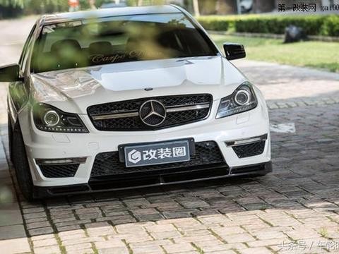 别人家的奔驰C级改低趴鉴赏