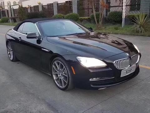 宝马650i落地220万，如今仅售33万，车主：外观拉风软顶敞篷跑车