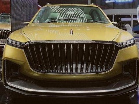 国产红旗最新SUV，外观吊打汉兰达，科幻内饰仅15万
