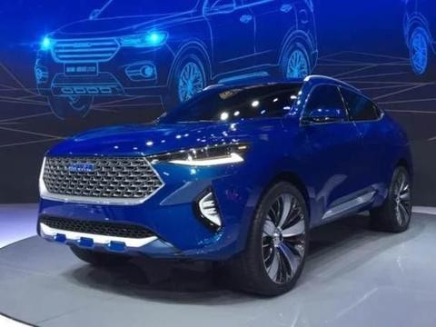 哈弗新款SUV，外形酷似宝马X6，配四驱混动，油耗2.0L
