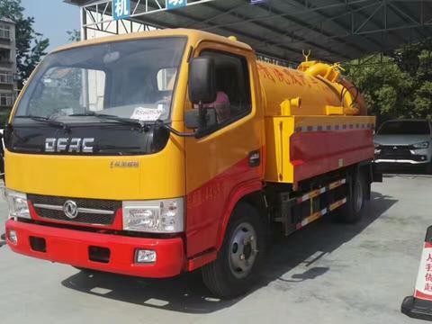 东风多利卡3308清洗吸污车/清洗吸粪车/管道疏通清洗吸粪一车多用