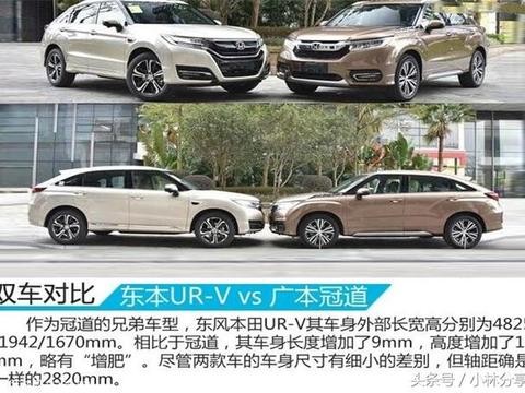 东风本田的UR-V相比广本冠道表现的如何？