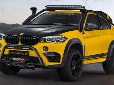 谁说X6不能越野？这辆去跑达喀尔都没问题