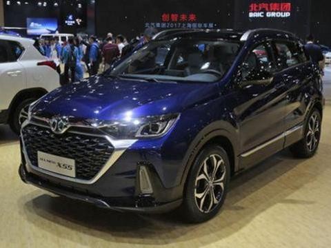 北汽全新绅宝X55，长度增加75mm，卖8万凭颜值就不买H2