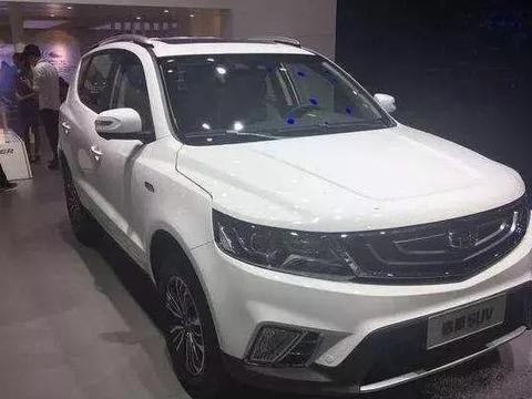 2018款吉利远景X6实车图解，内饰改得更高档，终于新增全景天窗