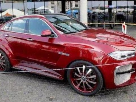 老总花重金改装自家宝马X6, 却不好意思开上路