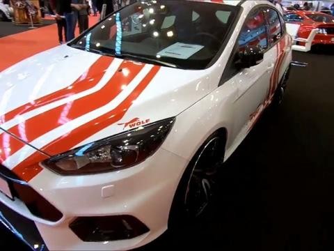 福特福克斯RS改装车实拍，运动感十足