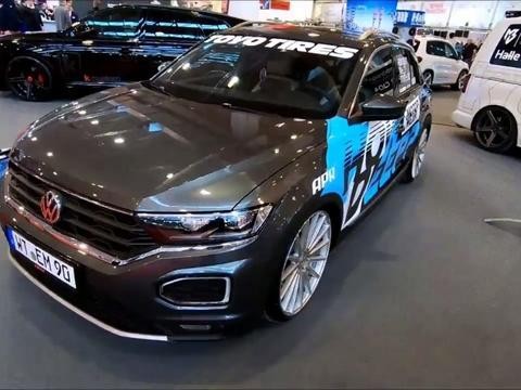 大众T-ROC改装版高清实拍