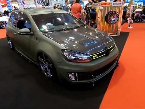 大众高尔夫GTI超酷改装车实拍