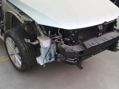 这一撞，检验了大众速腾的安全标准