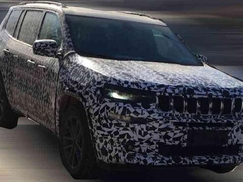 曝Jeep新7座SUV路试谍照 或命名大指挥官
