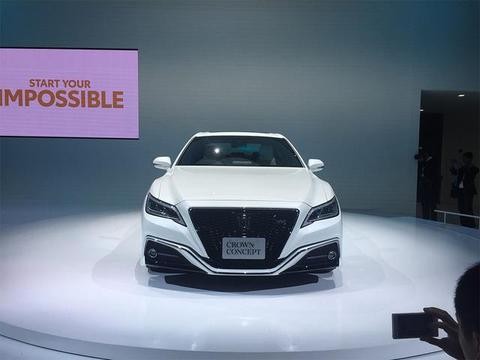 东京车展第十五代丰田皇冠概念车亮相，全面进化，年轻动感！