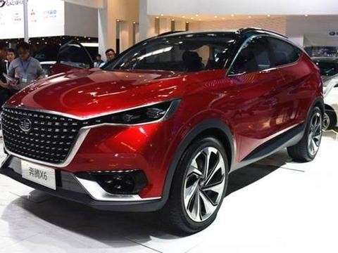 一汽开端复兴了，溜背造型不输宝马X6，量产8万起抛弃本田crv