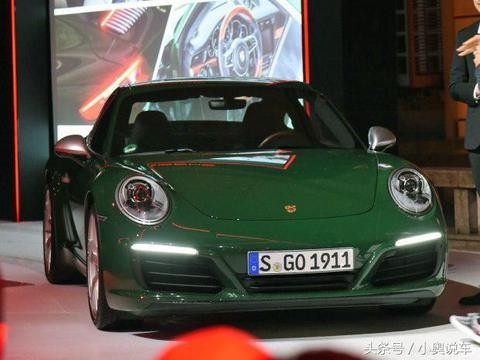 保时捷911百万纪念版上海首次亮相！不会售卖 已成绝世孤品！