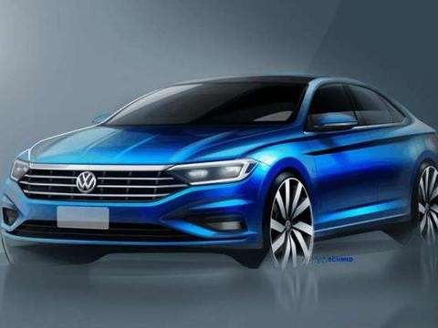 下一代捷达设计图曝光 颇具轿跑格调