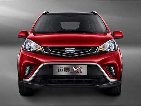 袖珍SUV.吉利这款车4万起！