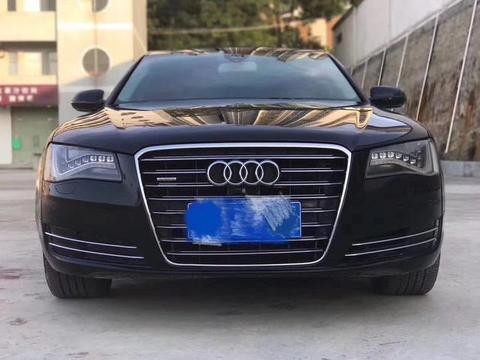 2014款奥迪A8L现今仅售28万, 你让宝马怎么办!