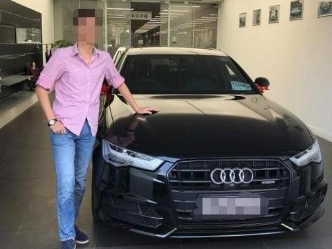深圳男子46万买奥迪A6L, 提车时美女销售提壶加油! 怎么回事