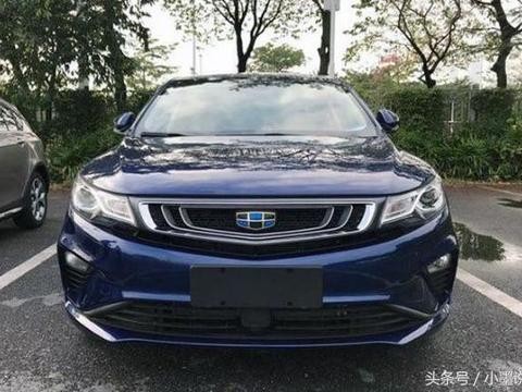 吉利全新车型，比阿特斯还帅，卖7万打败合资就看它