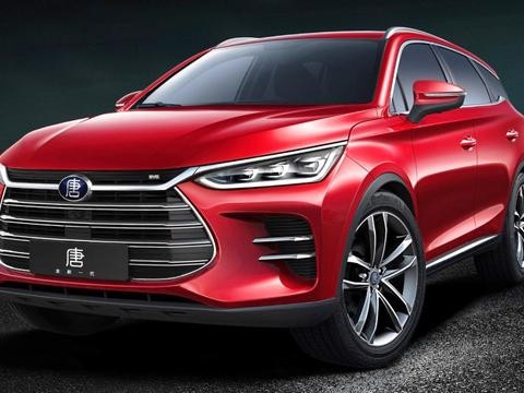 新比亚迪“唐”官图发布，颜值满格7座成标配，4.5秒破百难逢敌手