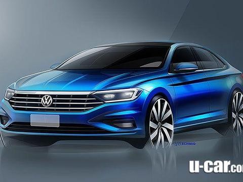 新款速腾定妆照完整公开, 内饰也是一亮点