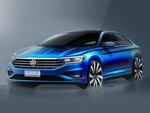 VW北美公司曝光2019高颜值新捷达，你觉得值不值得期待？