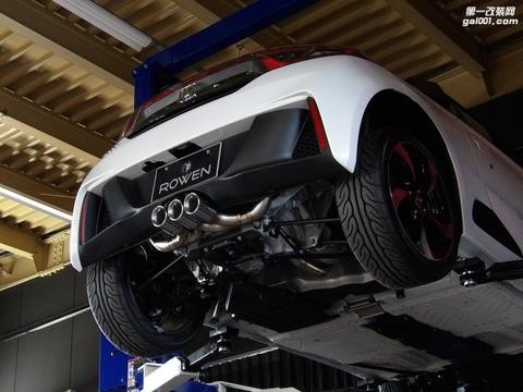 Rowen改装本田S660思域Type R三重排气