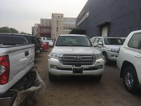 17款兰德酷路泽4600双差原厂电动绞盘V8发动机